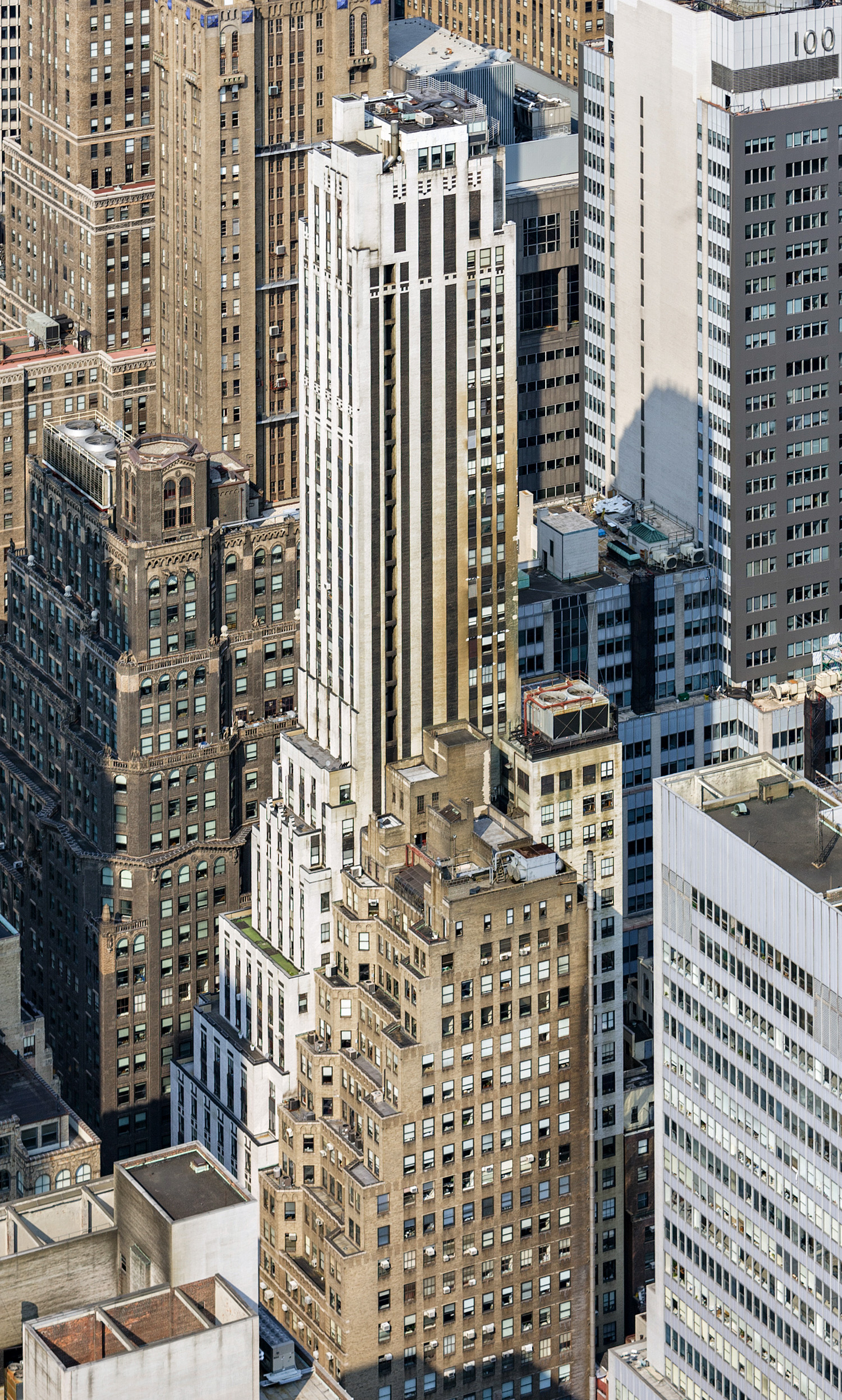 Johns-Manville Building, New York City - View from Empire State Building. © Mathias Beinling